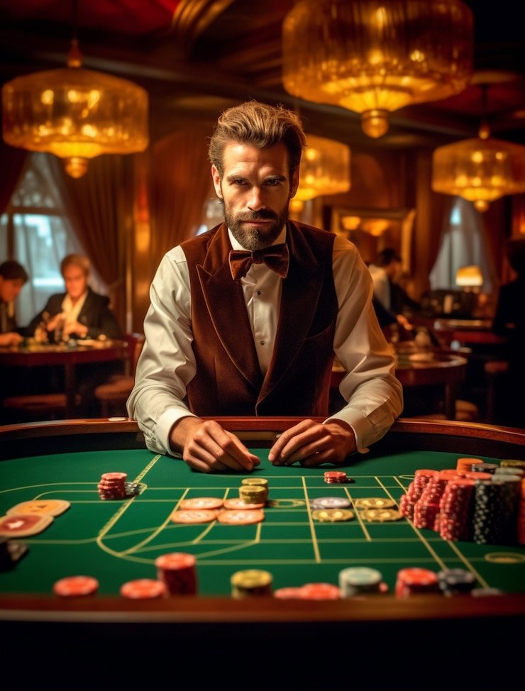Antarmuka aplikasi mobile omotogel menampilkan meja kasino langsung dan permainan slot